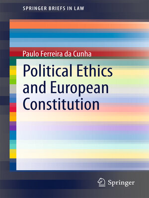 cover image of Political Ethics and European Constitution